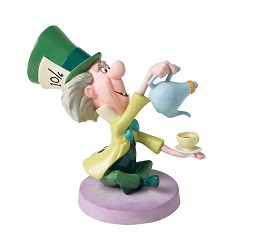 Alice In Wonderland Mad Hatter Topsy Turvy Tea Tottler Wdcc In The Spotlight Quintessentially Disney by WDCC Disney Classics Image is watermarked for copyright protection and is not present on the actual art work.
