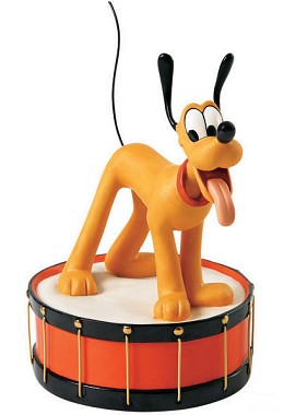 Mickey Mouse Club Pluto Keep The Beat by WDCC Disney Classics Image is watermarked for copyright protection and is not present on the actual art work.