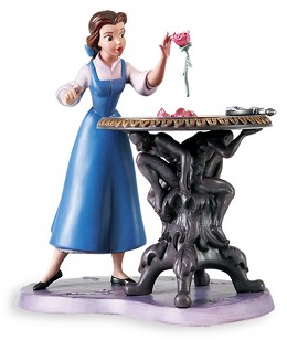 Beauty And The Beast Belle Forbidden Discovery by WDCC Disney Classics Image is watermarked for copyright protection and is not present on the actual art work.