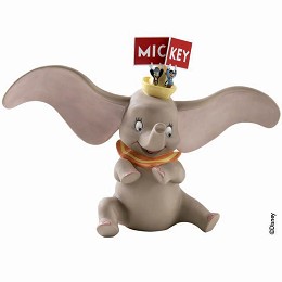 Dumbo, Timothy Mouse And Jiminy Cricket Spell It Out by WDCC Disney Classics Image is watermarked for copyright protection and is not present on the actual art work.