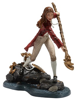 Pirates Of The Caribbean Elizabeth Swann Daring Determination by WDCC Disney Classics Image is watermarked for copyright protection and is not present on the actual art work.