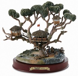 Swiss Family Robinson Treehouse by WDCC Disney Classics Image is watermarked for copyright protection and is not present on the actual art work.