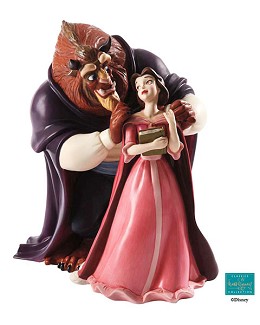 Beauty And The Beast Belle And Beast  A New Chapter Begins by WDCC Disney Classics Image is watermarked for copyright protection and is not present on the actual art work.