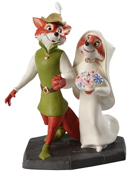 Robin Hood And Maid Marian Merry Matrimony by WDCC Disney Classics Image is watermarked for copyright protection and is not present on the actual art work.