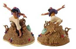Aladdin Racing To The Rescue by WDCC Disney Classics Image is watermarked for copyright protection and is not present on the actual art work.
