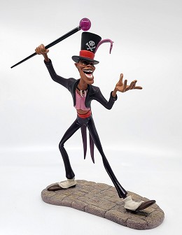 The Princess And The Frog Dr. Facilier Sinister Shadow Man by WDCC Disney Classics Image is watermarked for copyright protection and is not present on the actual art work.