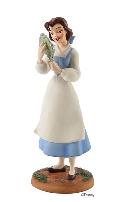 Beauty And The Beast Belle (with Mirror) He's Really Kind And Gentle He's My Friend by WDCC Disney Classics Image is watermarked for copyright protection and is not present on the actual art work.