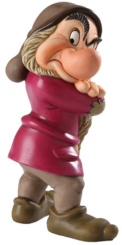 Snow White Grumpy Cantankerous Curmudgeon by WDCC Disney Classics Image is watermarked for copyright protection and is not present on the actual art work.
