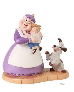 Beauty And The Beast Mrs. Potts And Chip by WDCC Disney Classics Image is watermarked for copyright protection and is not present on the actual art work.