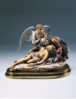 The Deposition Of Christ by Giuseppe Armani Image is watermarked for copyright protection and is not present on the actual art work.