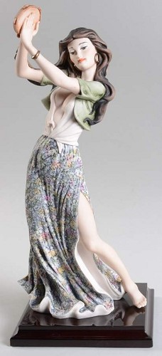 Spanish Gypsy Dancer by Giuseppe Armani Image is watermarked for copyright protection and is not present on the actual art work.
