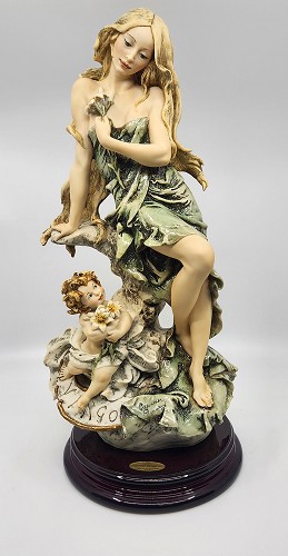 Virgo by Giuseppe Armani Image is watermarked for copyright protection and is not present on the actual art work.