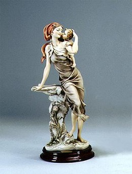 Sof Kiss by Giuseppe Armani Image is watermarked for copyright protection and is not present on the actual art work.