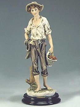 Country Boy by Giuseppe Armani Image is watermarked for copyright protection and is not present on the actual art work.