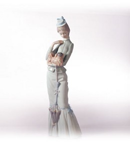 My Dog by Lladro Image is watermarked for copyright protection and is not present on the actual art work.