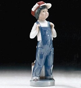 Boy From Madrid  - Open Box by Lladro Image is watermarked for copyright protection and is not present on the actual art work.