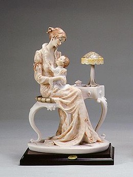 Sweet Maternity by Giuseppe Armani Image is watermarked for copyright protection and is not present on the actual art work.