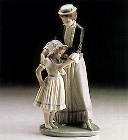 Solace 1982-91 by Lladro Image is watermarked for copyright protection and is not present on the actual art work.