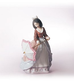 Jolie 1984-02 by Lladro Image is watermarked for copyright protection and is not present on the actual art work.