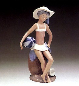 Summer 1984-99 by Lladro Image is watermarked for copyright protection and is not present on the actual art work.