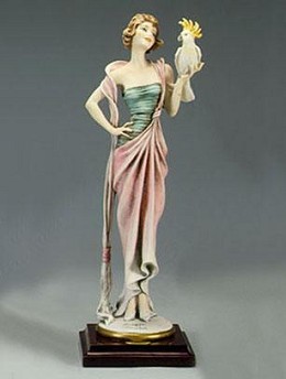 Pretty Lady by Giuseppe Armani Image is watermarked for copyright protection and is not present on the actual art work.