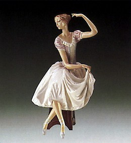 Weary Ballerina 1985-95 by Lladro Image is watermarked for copyright protection and is not present on the actual art work.