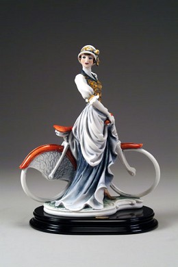 Sunday Ride by Giuseppe Armani Image is watermarked for copyright protection and is not present on the actual art work.