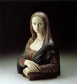 La Gioconda 1985-88 by Lladro Image is watermarked for copyright protection and is not present on the actual art work.