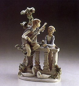 Serenade by Lladro Image is watermarked for copyright protection and is not present on the actual art work.