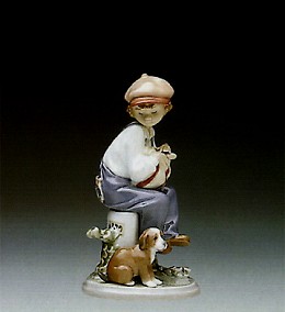 My Best Friend 1987-98 by Lladro Image is watermarked for copyright protection and is not present on the actual art work.