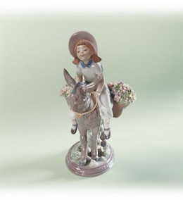 Look At Me 1988-91 by Lladro Image is watermarked for copyright protection and is not present on the actual art work.