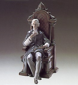 Justice 1988-93 by Lladro Image is watermarked for copyright protection and is not present on the actual art work.