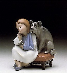 We Can't Play 1990-98 by Lladro Image is watermarked for copyright protection and is not present on the actual art work.