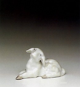 Little Lamb 1991-96 by Lladro Image is watermarked for copyright protection and is not present on the actual art work.