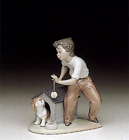 Come Out To Play 1991-94 by Lladro Image is watermarked for copyright protection and is not present on the actual art work.