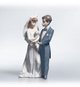 From This Day Forward by Lladro Image is watermarked for copyright protection and is not present on the actual art work.