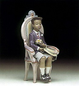 All Dressed Up 1992-97 by Lladro Image is watermarked for copyright protection and is not present on the actual art work.