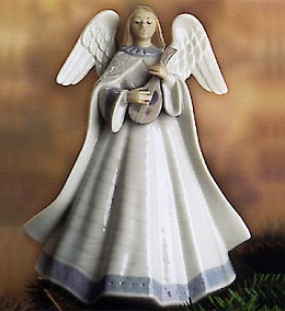Angelic Melody 1993 by Lladro Image is watermarked for copyright protection and is not present on the actual art work.