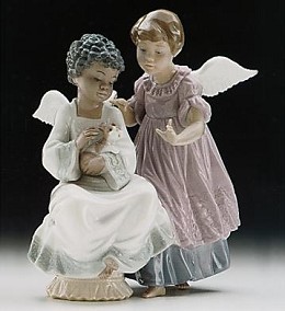 Angelic Harmony 1994-97 by Lladro Image is watermarked for copyright protection and is not present on the actual art work.