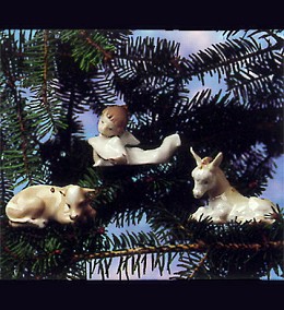 Nativity Trio ~ 3 Piece 1993 Only by Lladro Image is watermarked for copyright protection and is not present on the actual art work.
