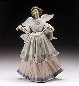 Joyful Offering 1994-95 by Lladro Image is watermarked for copyright protection and is not present on the actual art work.