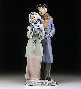 Christmas Melodies 1994-97 by Lladro Image is watermarked for copyright protection and is not present on the actual art work.