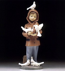 Little Friends 1994-98 by Lladro Image is watermarked for copyright protection and is not present on the actual art work.