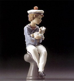 Seaside Companions 1995-99 *** by Lladro Image is watermarked for copyright protection and is not present on the actual art work.