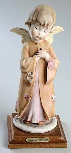 Little Angel by Giuseppe Armani Image is watermarked for copyright protection and is not present on the actual art work.