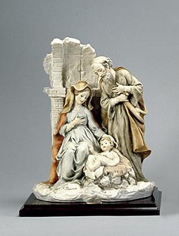 Nativity by Giuseppe Armani Image is watermarked for copyright protection and is not present on the actual art work.