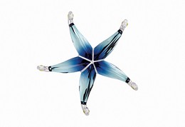 Swarovski Cantil Ocean Blue Starfish by Swarovski Crystal Image is watermarked for copyright protection and is not present on the actual art work.