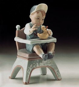 Rubber Ducky 1996-99 by Lladro Image is watermarked for copyright protection and is not present on the actual art work.