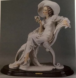 At Ease by Giuseppe Armani Image is watermarked for copyright protection and is not present on the actual art work.