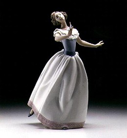 So Beautiful 1997-00 by Lladro Image is watermarked for copyright protection and is not present on the actual art work.